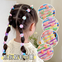 Female Treasure Hair Accessories Childrens Head Rope 2022 New Kids Rubber Fascia Girl Zhair Hair Circles Sweet And Cute