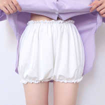 Wear skirt Divine Instrumental Punch Bottom Pants Anti Awkward Jk Ultra Short Skirt Safety Pants Stay-at-home Ladies Shorts Pumpkin Pants Anti-Walk Light