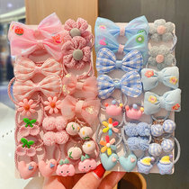 Girls head rope 2022 new little girl Zhairs leather gluten head adorned with cute kid child butterfly knot hair rope