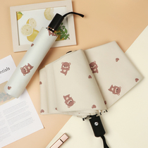 Sun umbrella female sunscreen Anti-UV 2021 new professional clear and rain Dual High sense umbrella sturdy and durable man