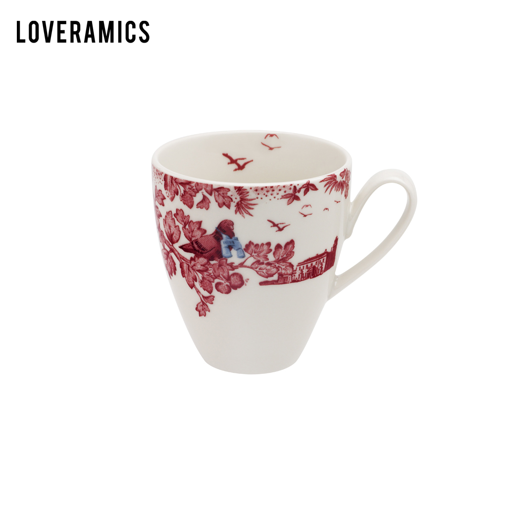 Mrs Loveramics love fantasy forest under the glaze color 420 ml of ceramic cup tea cups of milk