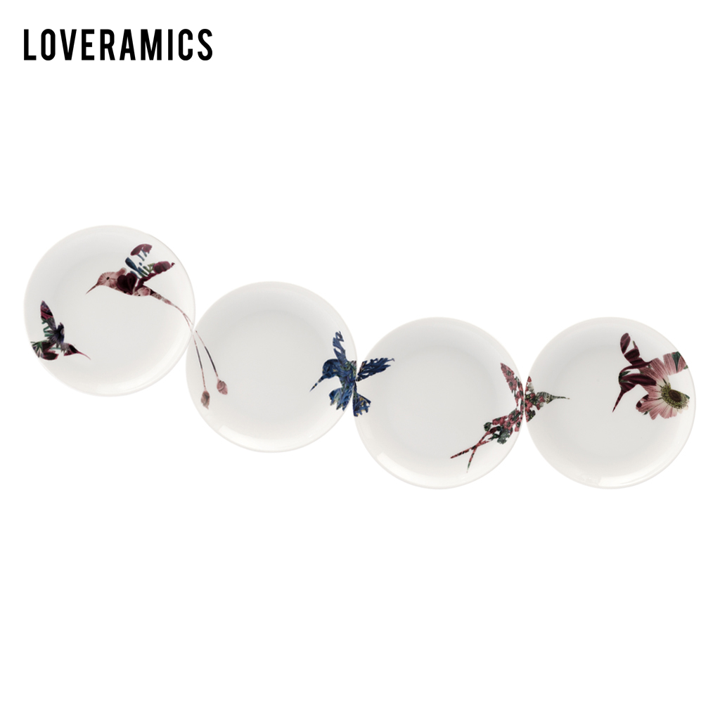 Loveramics love Mrs Flower on 14.50 cm home plate plate beefsteak plate and plate 4 times