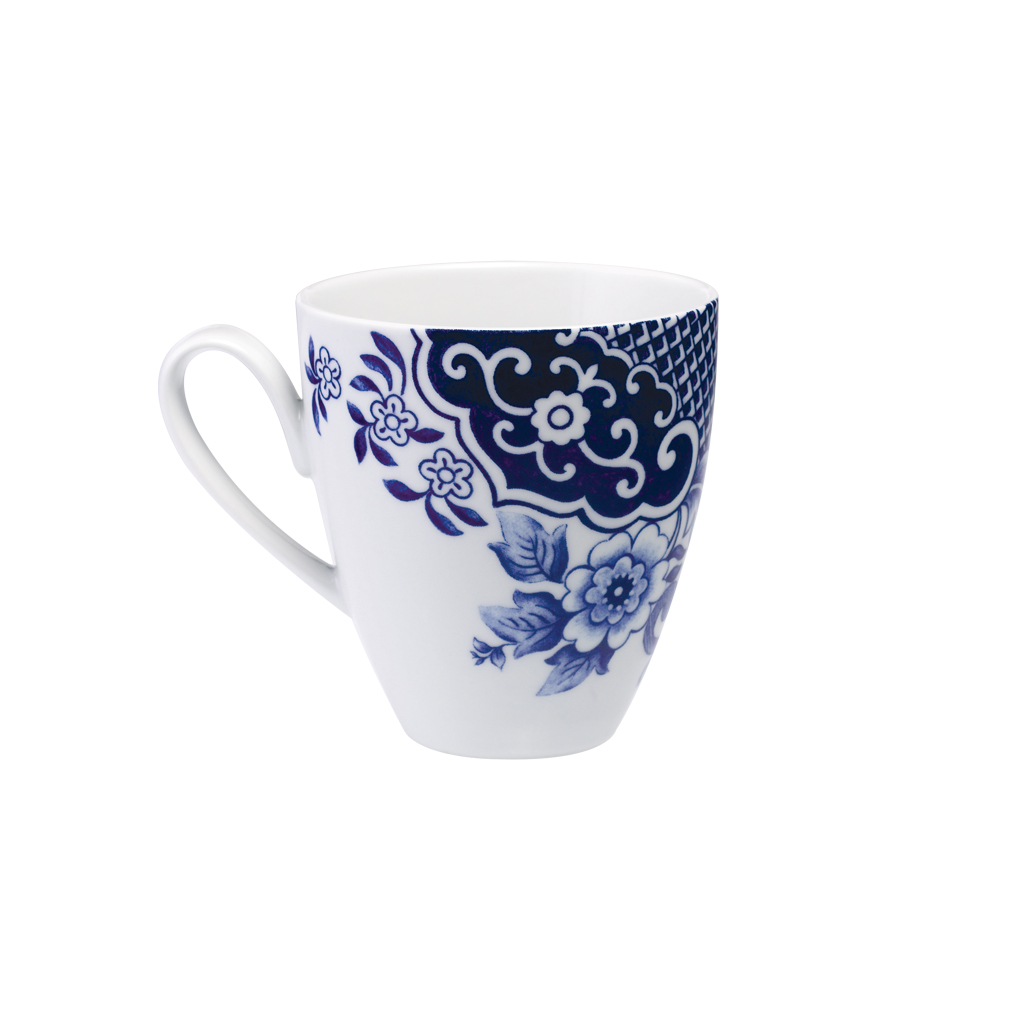 Loveramics love Mrs Love blue glaze color under 420 ml milk cup tea cup (blue)