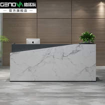 Genova Corporate Desk Desk Desk Briefing Desk Modern Consultation Desk Office Front Desk Reception Desk Reception Desk