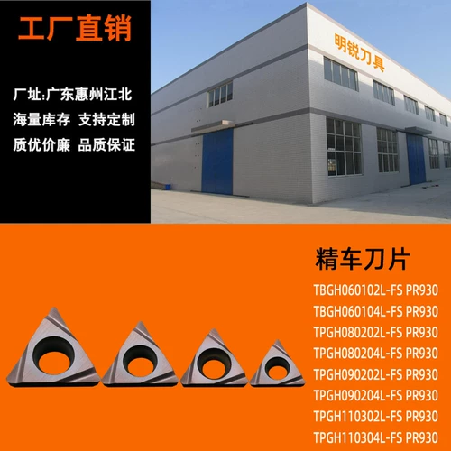 Зерна прецизионного токарного инструмента для внутреннего растачивания для нержавеющей стали TBGH060104/TPGH090204/080204/110304L-F