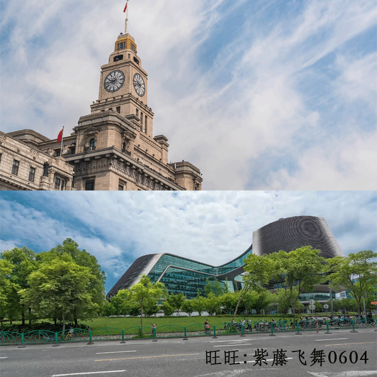 4k Shanghai time-lapse Shanghai financial center Shanghai high-definition solid film material
