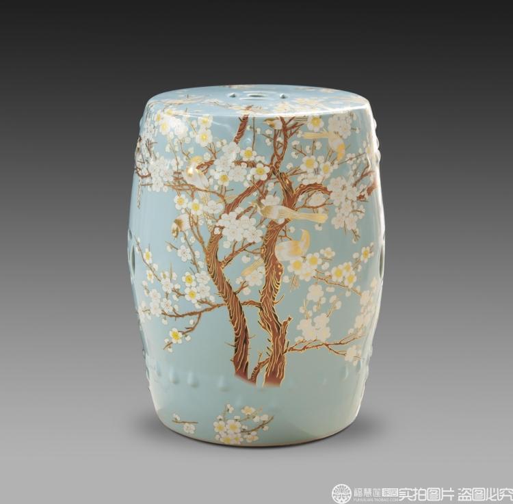Jingdezhen sứ phân mát bến tàu Châu Âu cá tính hiện đại trang trí nội thất loại ghế khu dân cư đồ nội thất vườn thay đổi giày phòng tắm ghế tựa bệt