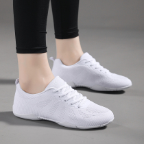 Group broadcast gymnastics shoes aerobics shoes non-slip gymnastics shoes male and female students physical exam competition sports cheerleading shoes