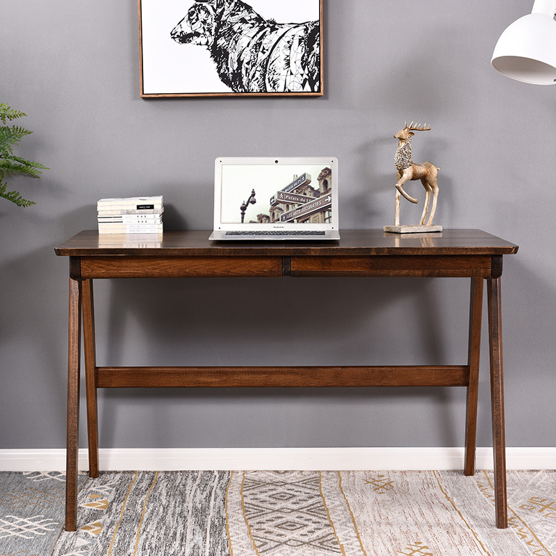 Japanese Style Solid Wood Desk Beech Computer Desk Bedroom