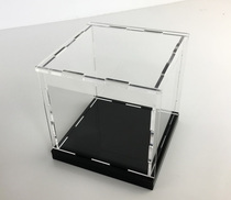 Show Box Transparent plastic box Dust - proof - clay collection model cover toy up to dust - proof box customization