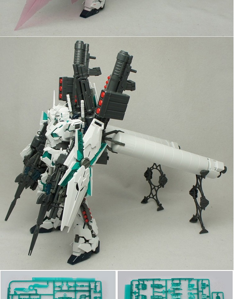 Mô hình Bandai Gundam MG 1/100 RX-0 được trang bị đầy đủ vũ khí hội đồng quản trị kỳ lân để gửi khung - Gundam / Mech Model / Robot / Transformers đồ chơi gundam