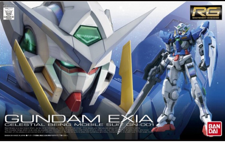 Mô hình Gundam Bandai GUNPLA Lắp ráp 1/144 RG15 EXIA Can Angel Gundam Spot - Gundam / Mech Model / Robot / Transformers mô hình robot gundam