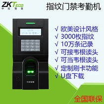 ZKT Entropy F8 Fingerprint Machine Entropy Technology F8 Access Control Attendance Machine ZKTeco Access Control with USB Disk Function