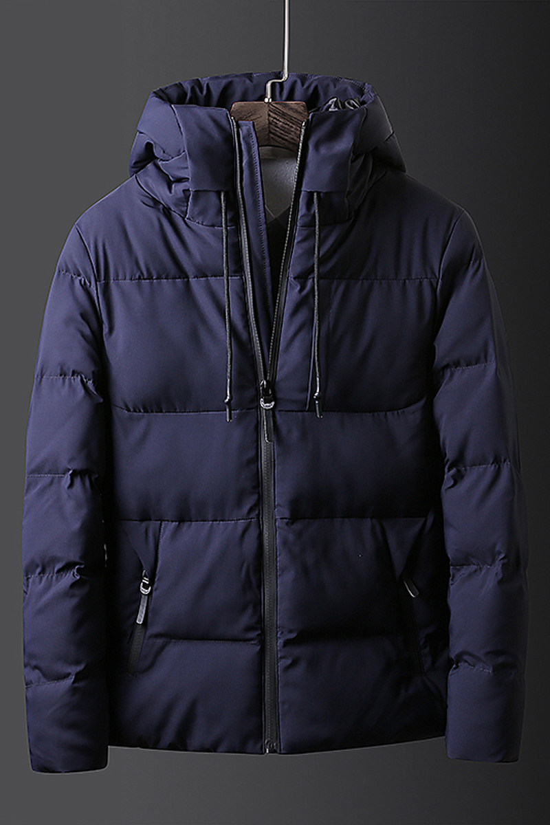 Men's jacket winter cotton-padded jacket 2022 new thickened padded jacket middle-aged and elderly father's autumn and winter short down jacket