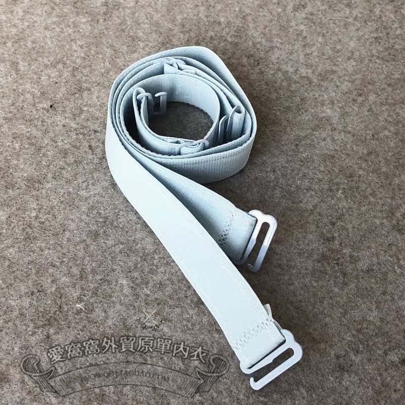 Dây đeo vai đồ lót Có thể thay thế mở rộng 1,8cm dây đeo áo ngực Đàn hồi cao sọc đơn sắc sọc dọc do lot nu