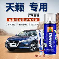 Applicable Nissan Titan Automotive Lacquer detractors Self-spray Painting Lacquer Pen Pearlite Black Aurorite Black Aurorite Blue