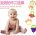 Bé teether tay bé nắm răng hàm mol đồ chơi không độc silicon dính mềm nhọt 3-12 tháng cắn - Gutta-percha / Toothbrsuh / Kem đánh răng Gutta-percha / Toothbrsuh / Kem đánh răng