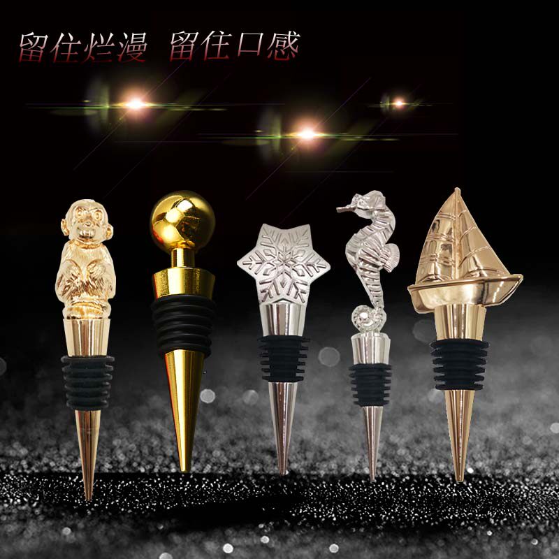 Direct from the source: custom metal wine stoppers. creative wine ...