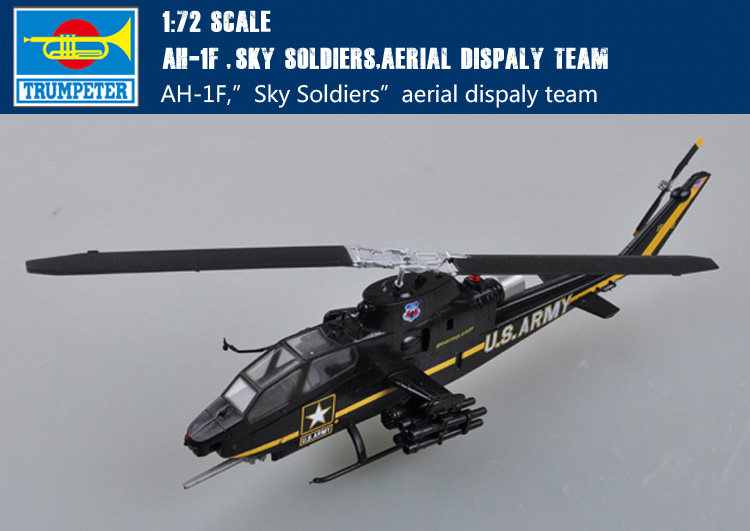 Модель самолета 小号手 easymodel 36900 1:72 美国ah-1f"眼镜蛇"武装直升机模型