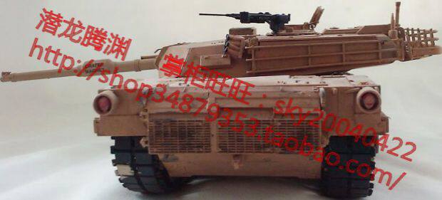 Модель военной техники 小号手 00335 1:35 电动美国m1a1ha主战坦克带twmp扫雷犁拼装模型 Trumpeter