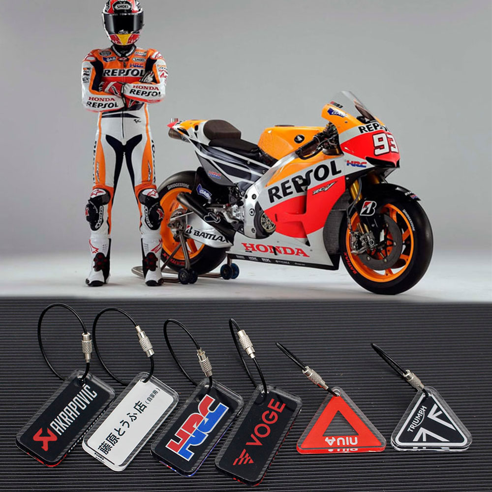 Tide brand BMW Kawasaki Yamaha KTM motorcycle modified backpack pendant keychain key ring