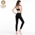 Jinbangchui quần len 3122 dành cho phụ nữ mỏng giữa dày giữa lưng và quần ấm áp đáy quần len liền mạch mùa thu và đông - Quần nóng lên