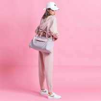 Travel bag large capacity female wet and dry separation sports fitness bag Swimming yoga handbag Female small short-distance lightweight