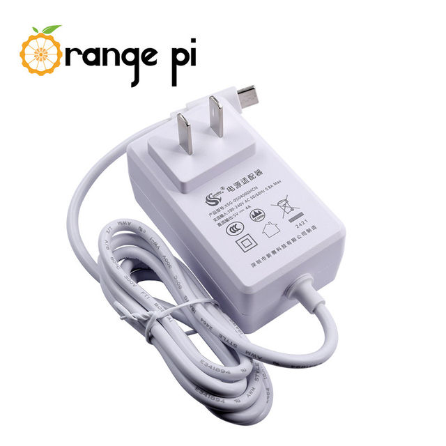 Orange Pi Type-C 5V4A Standard Power Adapter