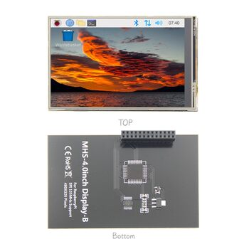 4inch Raspberry Pi 3B+/4B Display Tft Touch Screen Monitor High-Speed Spi Smooth Gaming