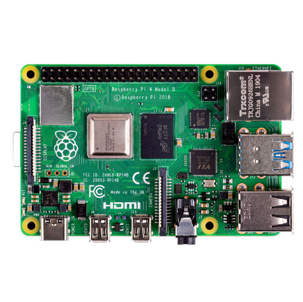 Raspberry Pi Raspberry Pi 4B 4Th Generation Linux Computer Ai Development Board Python Programming Kit 2Gb
