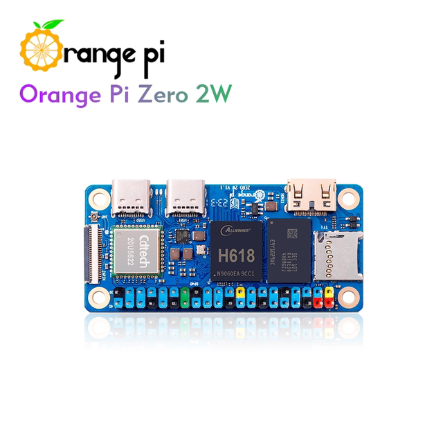 Orangepi Zero2W Is a Development Board Powered by Allwinner H618 That Supports Android, Linux, and Other Operating Systems