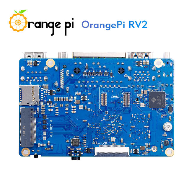 Orange Pi Rv2 Development Board Ky X1 8-Core Risc-V Processor with 2Tops Ai Computing Power