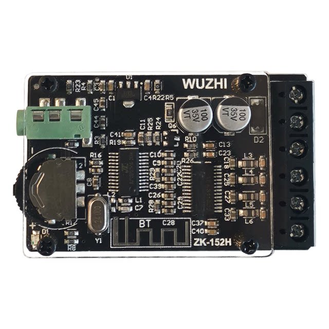 Wuzhiaudio10W/15W/20W Dual-Channel Stereo Mini Bluetooth Digital Amplifier Board Module 9/12V