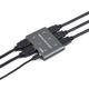 Weixue 4-Way HDMI Splitter 4K High-Definition Converter One-In-Four-Out Screen Splitter for Sharing Display Content