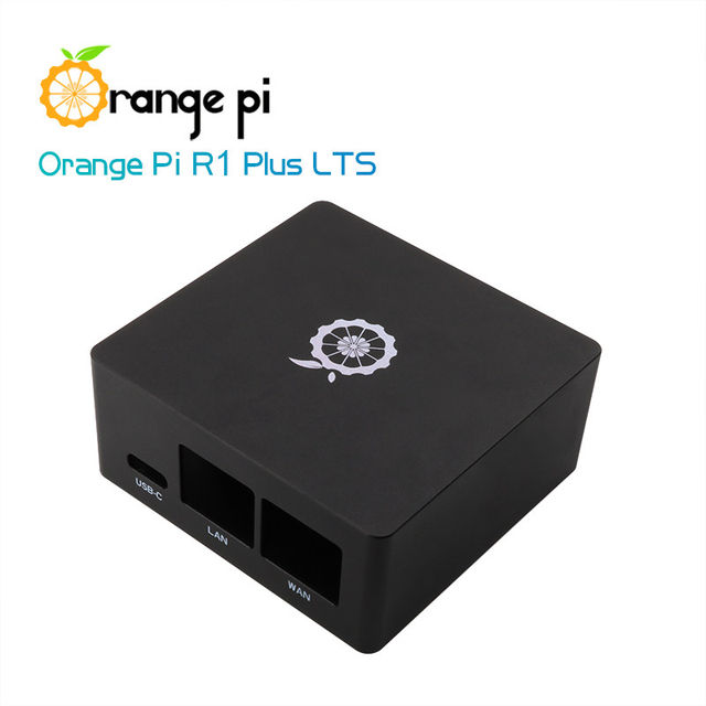 Orange Pi R1 Plus Lts Motherboard Dedicated Metal Shell