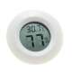 Round Electronic Temperature and Humidity Meter for Reptiles, Electronic Temperature and Humidity Meter for Acrylic Reptile Enclosure, Reptile Enclosure Thermometer