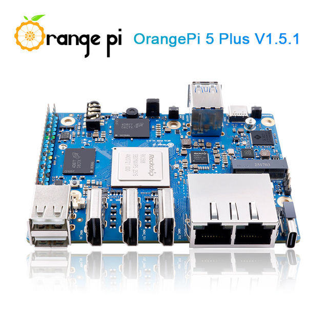 Orangepi 5Plus Development Board V1.5.1 Version Rockchip Eight-Core Rk3588 Video Decoding