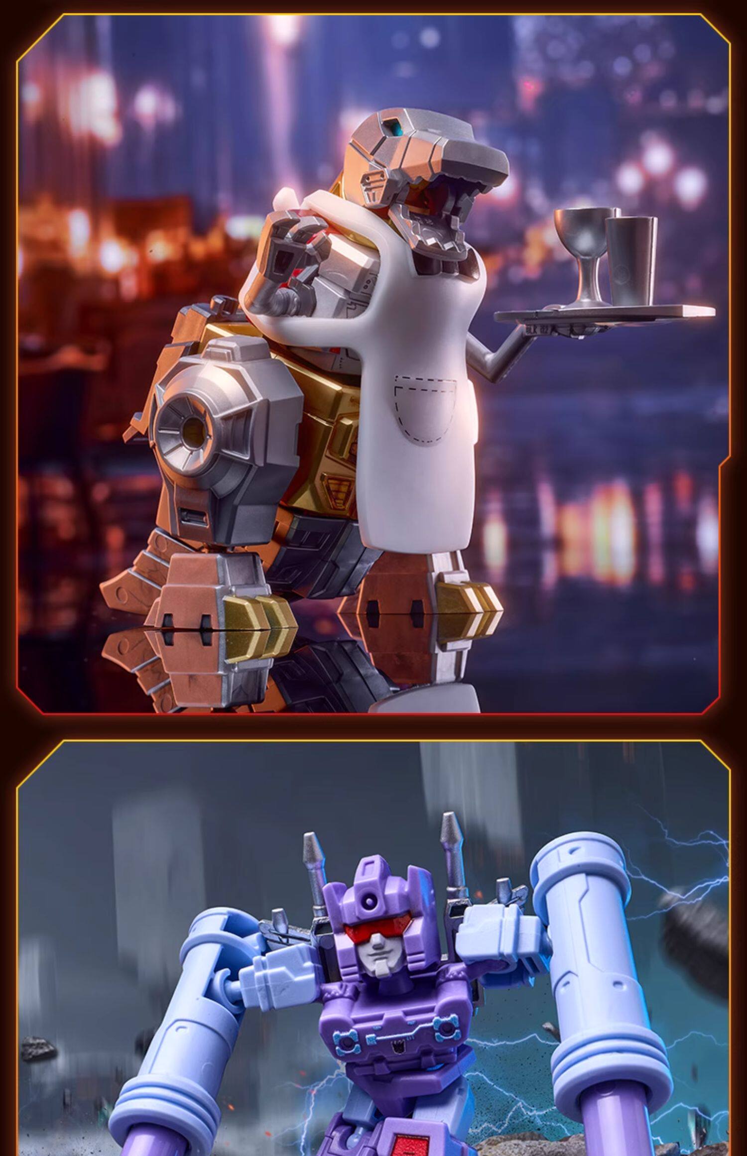 Original Transformer Blindbox-Spielzeug Defender Version Megatron Optimus Prime Starscream Bumblebee Bausteine Actionfigur – Detail 16