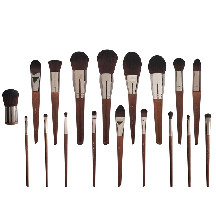 Professional Makeup Sets Animal Hair Sets Brush Sets Eye-eye Shadow Brush Eye Shadow and Dye Beginners Color Makeup Artist a full suite of tools