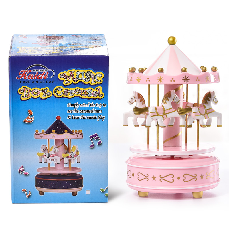 Carousel Music Box Music Box Pronunciation Box Creative Birthday