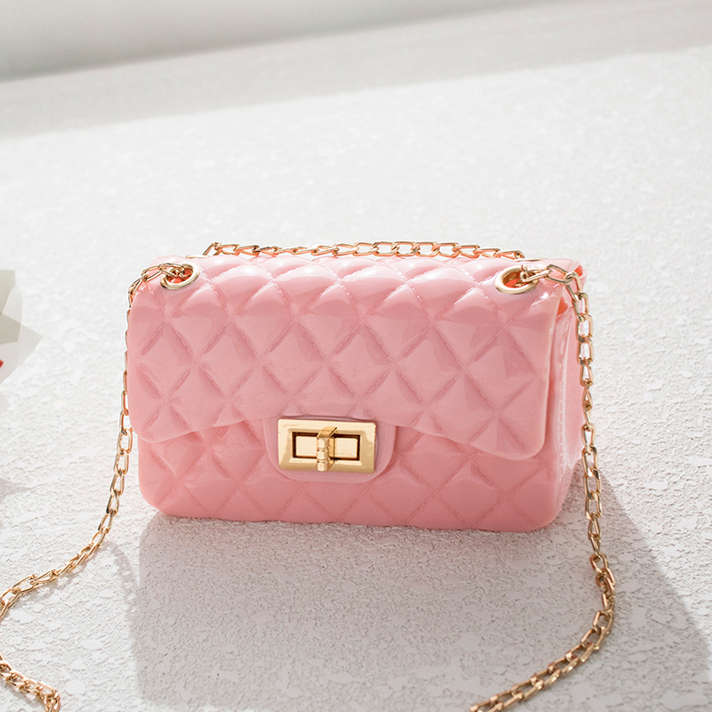 European Station 2026 Summer New Trendy Small Bag Women's Fashion Versatile Transparent Jelly Chain Bag Mini Crossbody Bag European Station 2026 Summer New Trendy Small Bag Women's Fashion Versatile Transparent Jelly Chain Bag Mini Crossbody Bag