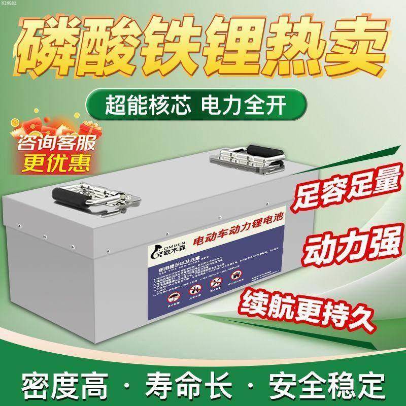 48V 60V 72V Lithium Iron Phosphate Universal National Standard Ningde Battery Cell for Three-Wheel and Four-Wheel Vehicles, Large Capacity, Brand New