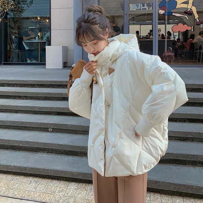 棉服女短款棉袄2019年新款面包服韩版宽松ins港风冬季学生棉衣潮