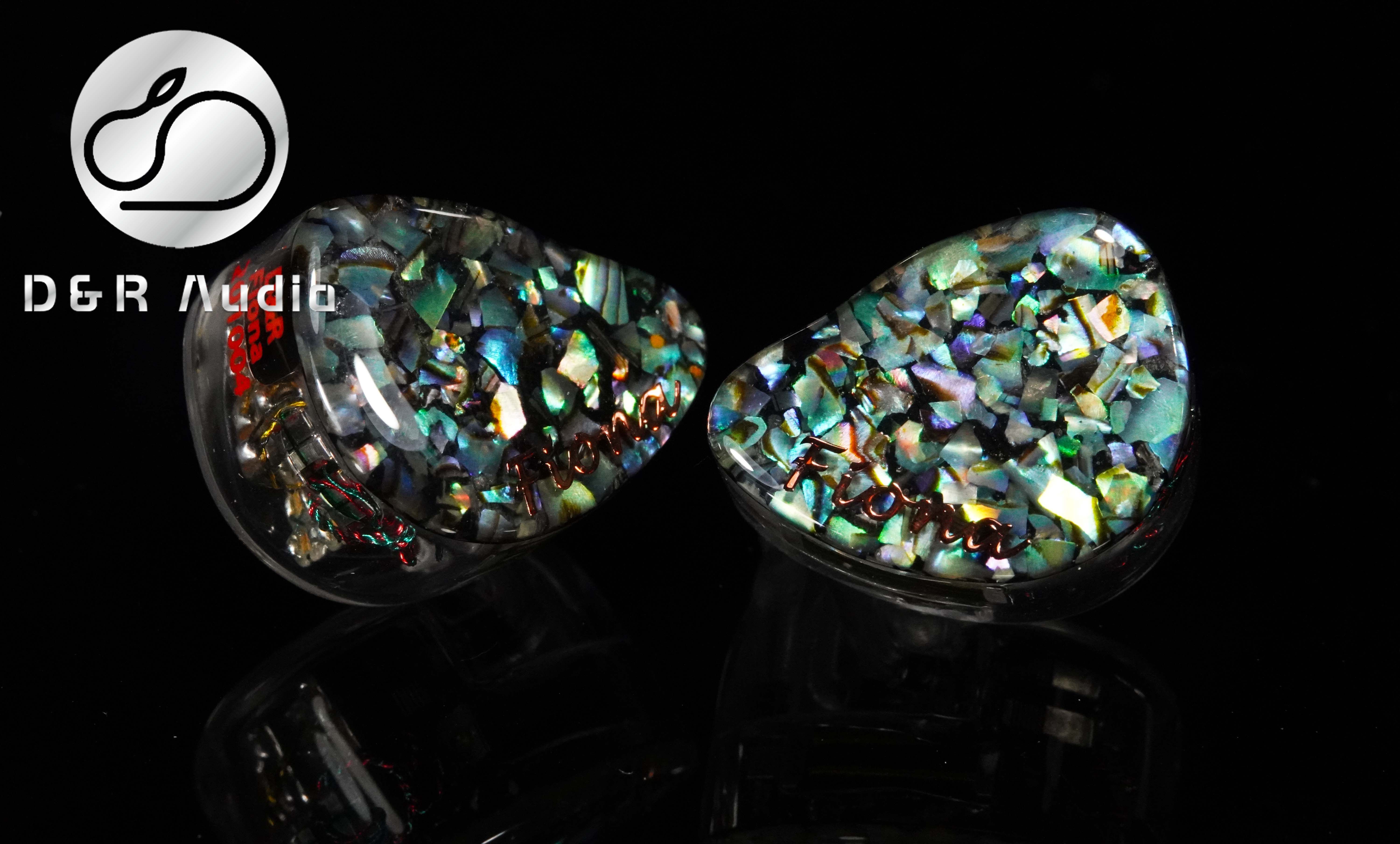 Dream Rabbit Fiona14 Single side 4 static 10 motion iron in ear type hifi wired versatile custom-made headphones