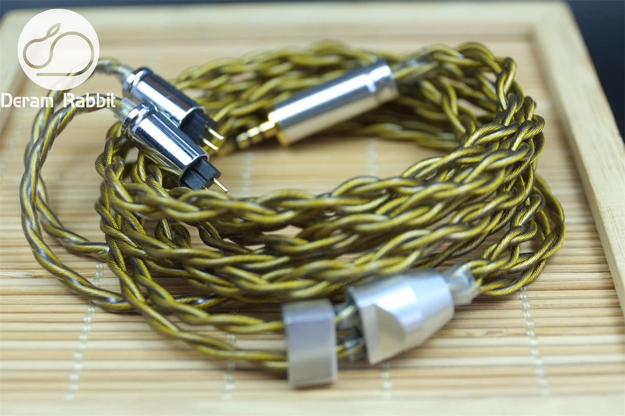 Dream Rabbit Single Crystal Copper Silver Plated Alloy Wire In-ear General Upgrade Wire