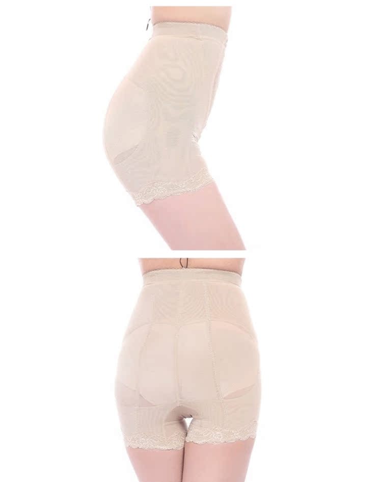 Jialai chính hãng phổ ba điểm quần hông đẹp cơ thể hông hông định hình quần giảm béo sau sinh quần ngắn chùm cao eo đồ lót - Quần cơ thể quần lót nịt bụng