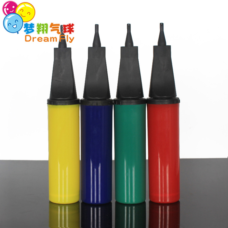 Home balloon balloon air cylinder inflator and portable middle - line push push two - way air push