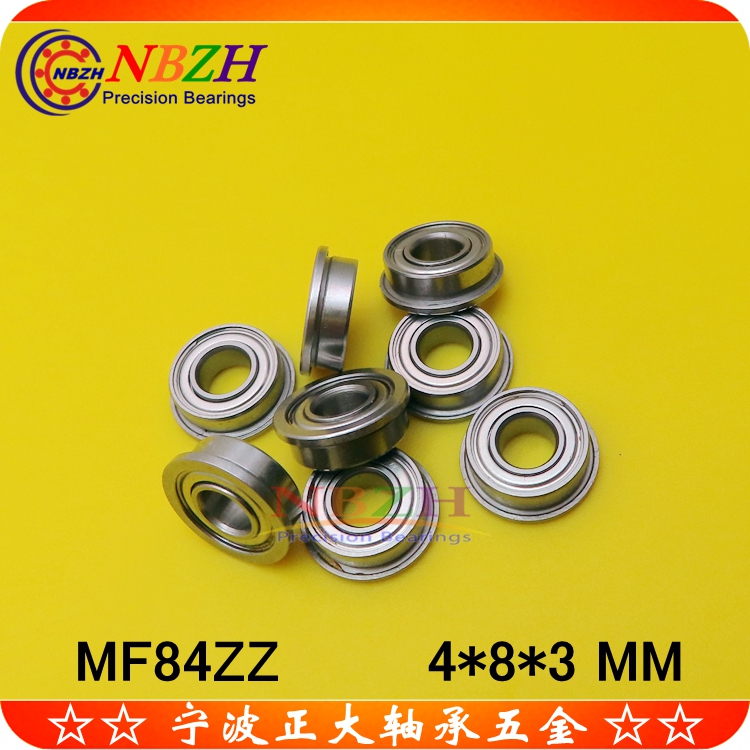 Flange Cup Bearing MF84ZZ MF-840ZZ 4*8*9 2*3*0 6mm