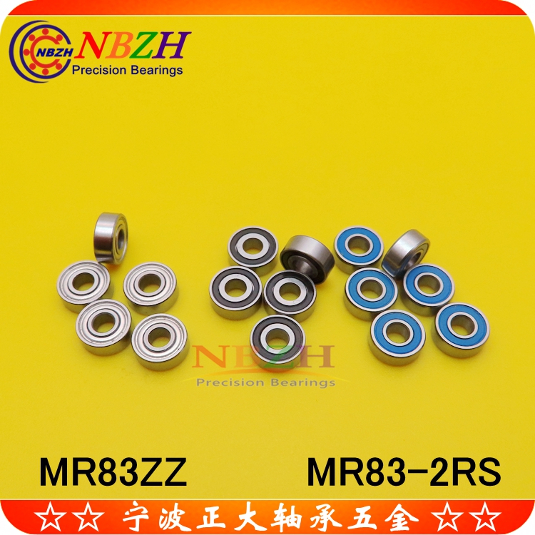 Yatuo miniature ball bearing MR83ZZ MR83-2RS R-830ZZY03 619 3 3*8*3 mm