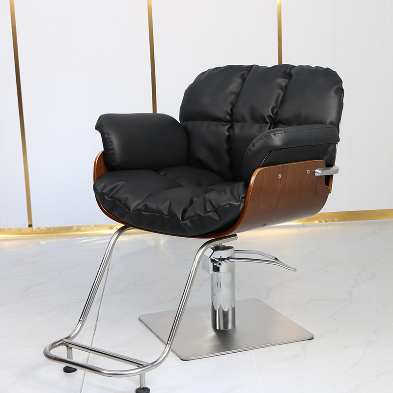Light luxury barber shop hair cutting chair hairdressing chair hair salon special modeling fashion net red lifting hairdressing chair